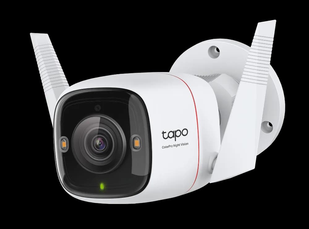 Camera Supraveghere WIFI, wireless TAPO C325WB, Senzor: 1/1.79" Progressive Scan CMOS, Rezolutie: 2K QHD 4MP, Lentila: F/NO: 1.0±5%; Distanță focală: 4.58mm±5%, Unghi vizualizare: 127°, Night Vision ColorPro, Weatherproof: IP66, Standarde si protocoale: IEEE 802.11b/g/n, 2.4 GHz, Dimensiuni: 148.7 x
