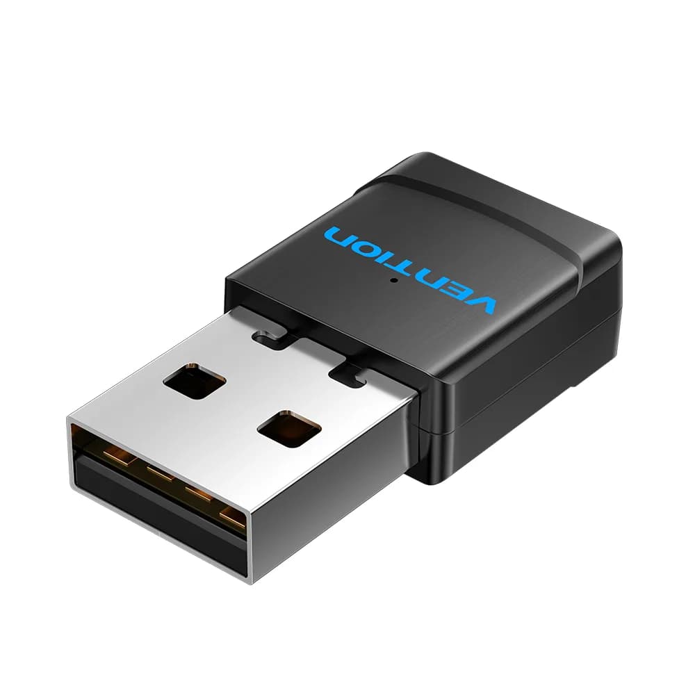 Adaptor Vention USB Wi-Fi Dual Band Adapter 2.4G/5G Black, "KDSB0" - 6922794767300