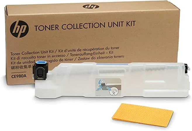 Waste Toner Original HP CMYK, CE980A, pentru Color LaserJet CP5525 series|Enterprise M750 series, 150K, "CE980A"