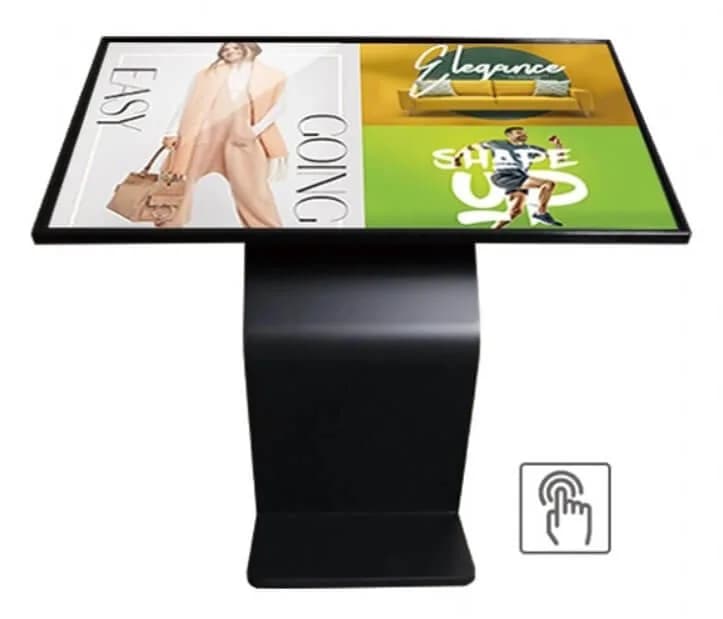 Kiosk / Totem Indoor Touch IR 49'' Android11 - EVOBOARD 4K stand cu IR touch si display 49", 3840x2160, Android 11