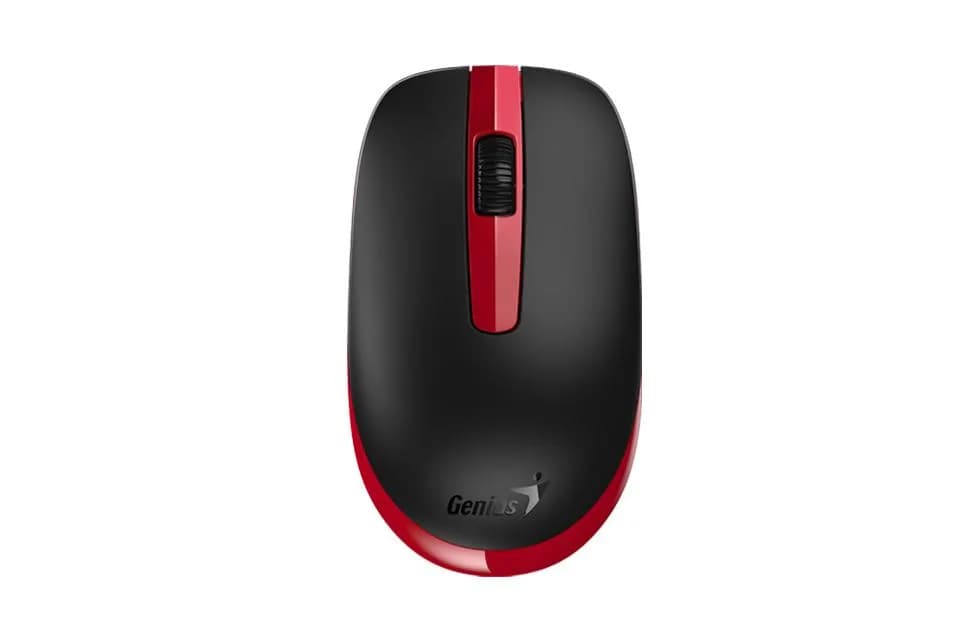 Mouse Wireless Genius NX-7007, 1200 dpi, Rosu