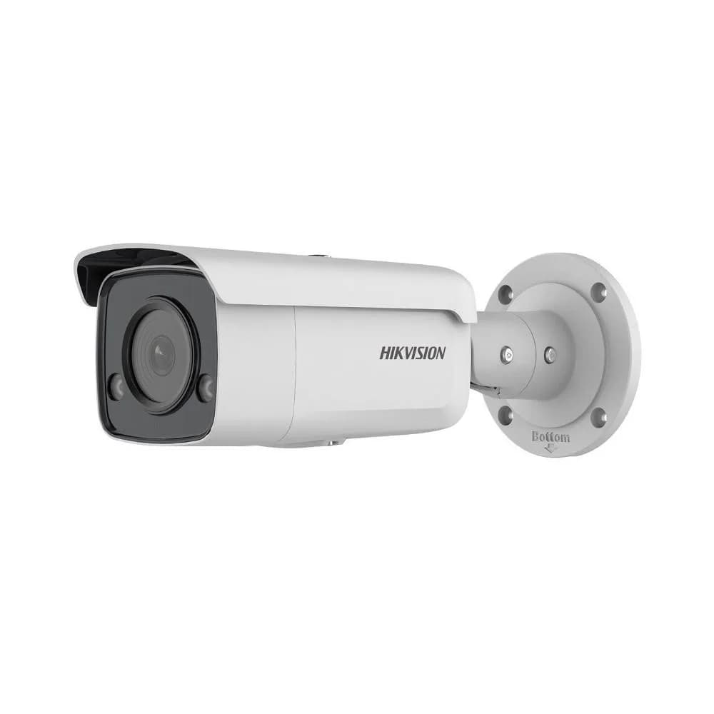 CAMERA IP BULLET 8MP 2.8MM IR60M COLORVU "DS-2CD2T87G2-L2C"