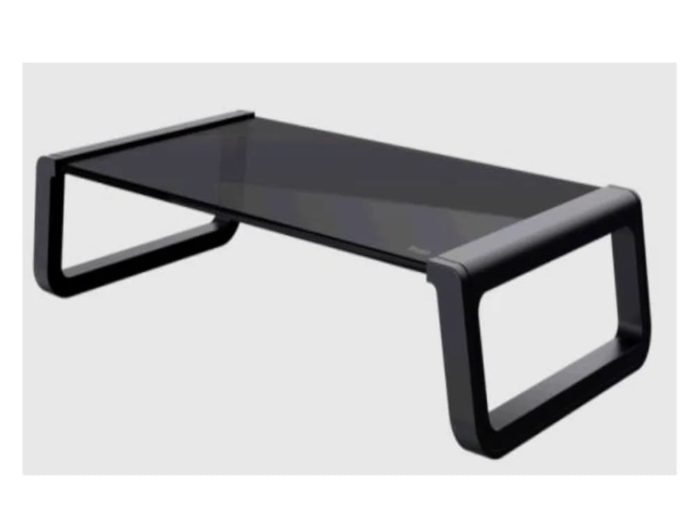 TRUST MONTA GLASS MONITOR STAND BLK "25271"