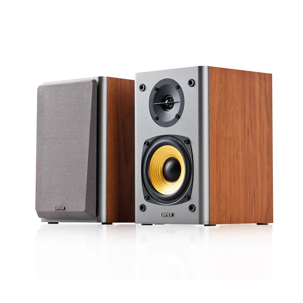 BOXE EDIFIER 2.0, RMS: 24W (2 x 12W), volum, bass, 220V alimentare, brown "R1000T4-BR"