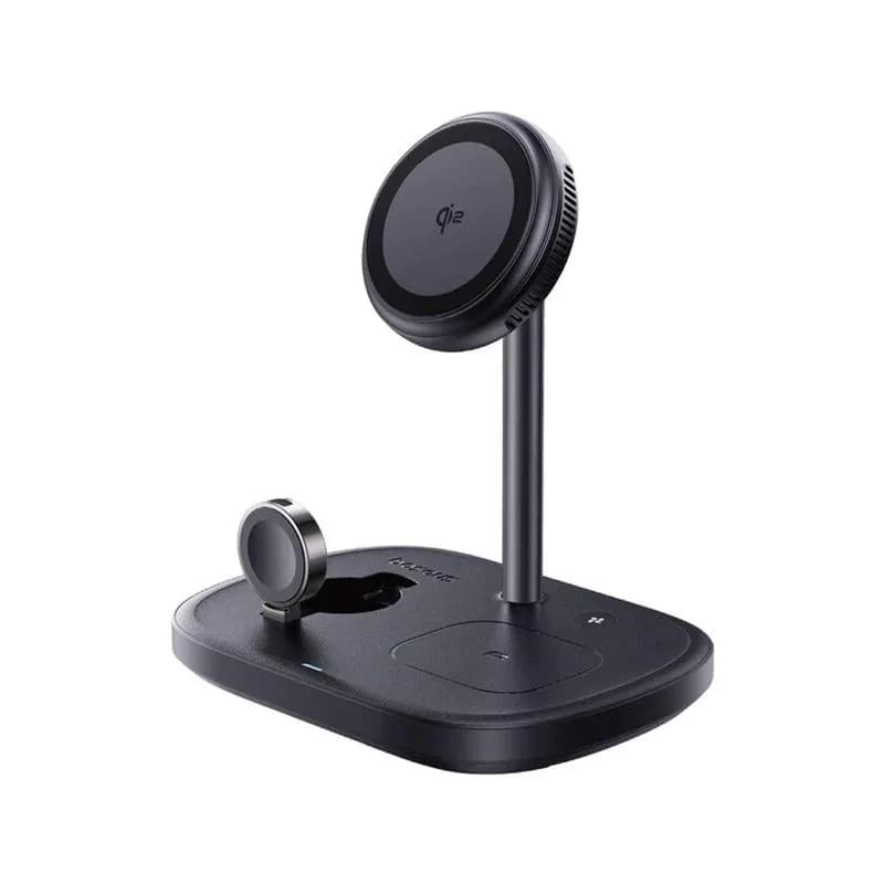 INCARCATOR wireless Baseus EnerFill FS41 3-in-1, magnetic, 22.5W, include cablu USB Type-C la USB Type-C, negru "P10281904123-02" (include TV 0.18lei) - 6932172686703
