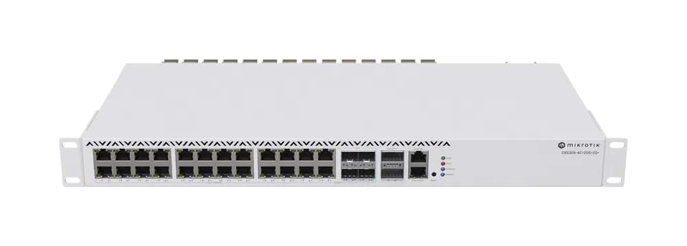NET ROUTER/SWITCH 24PORT 2.5G/CRS326-4C+20G+2Q+RM MIKROTIK "CRS326-4C+20G+2Q+RM"