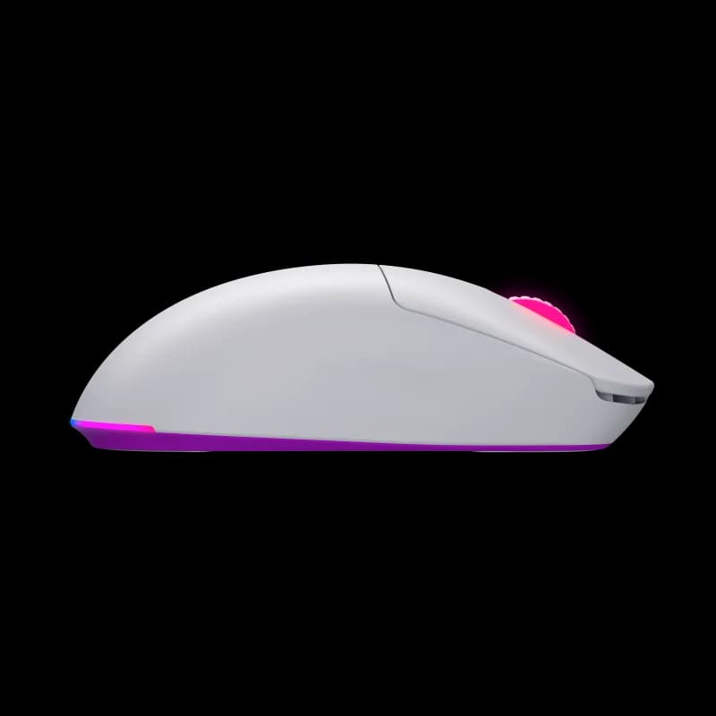 Mouse Gaming Wireless HATOR Quasar 3 Ultra 8K Wireless, 30000 dpi, Alb