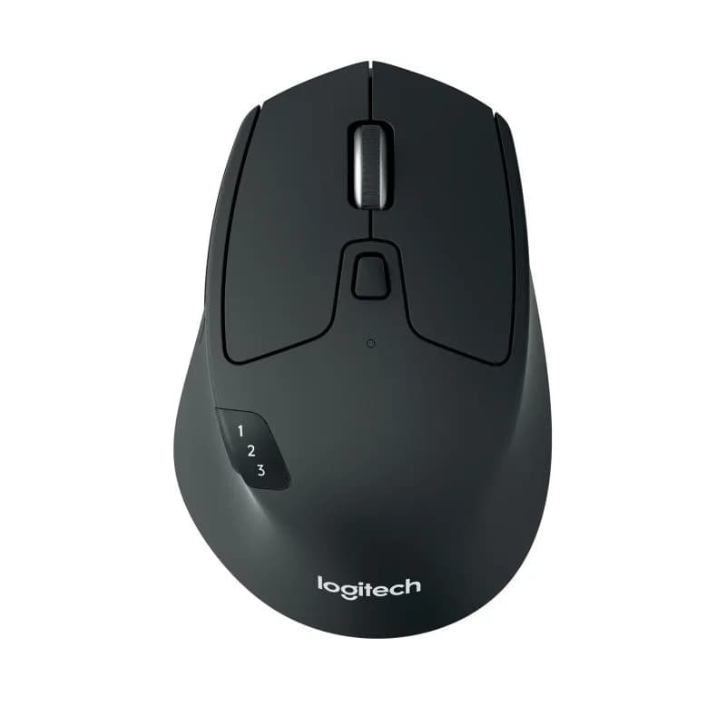 Mouse Wireless Logitech M720 Triathlon, 1000 dpi, Negru