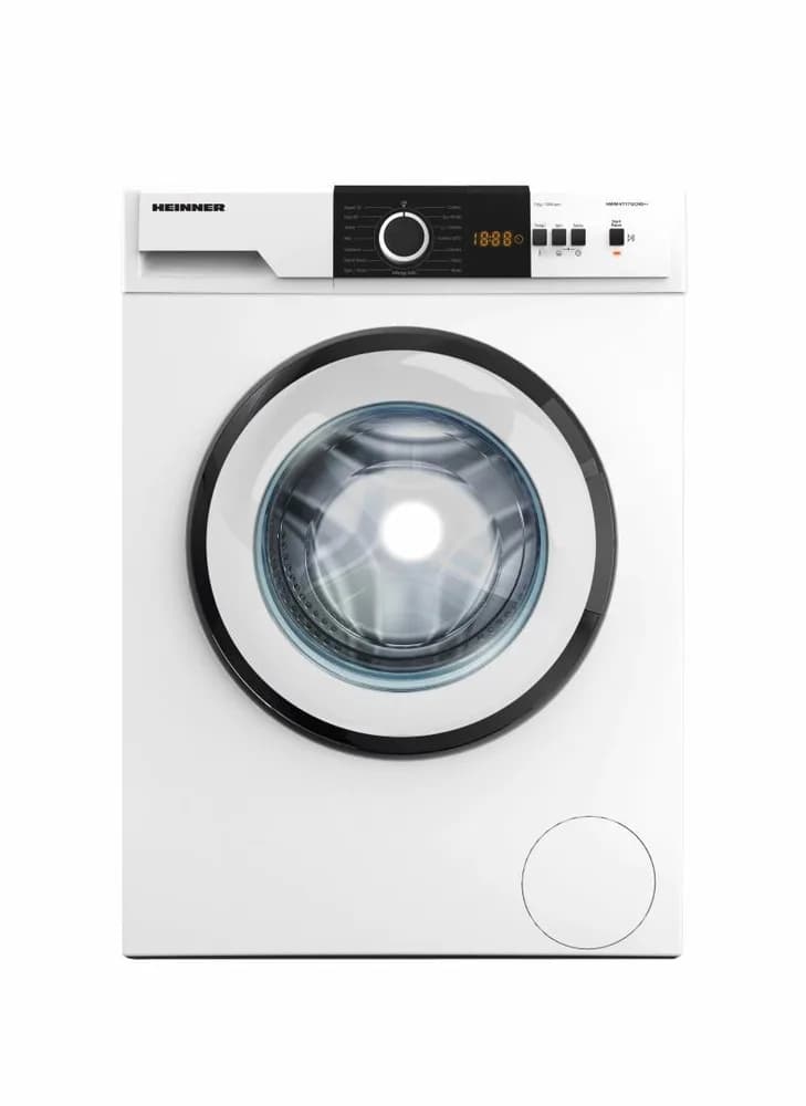 Masina de spalat rufe HEINNER HWM-VT1712CHD++, 7 kg, 1200 rpm, Clasa: D, Alb