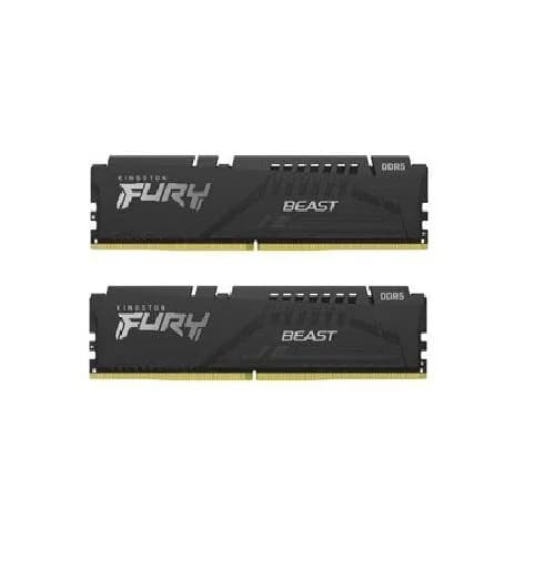 Memorie RAM Kingston FURY Beast, 32GB DDR5, 5200MHz, CL40
