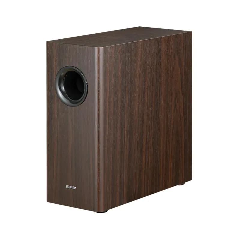 SUBWOOFER EDIFIER, RMS: 70W activ, 8" bass, RCA Line-in/Line-out, automatic stand-by, frecv. 35Hz-115Hz, brown, " T5S-BR"