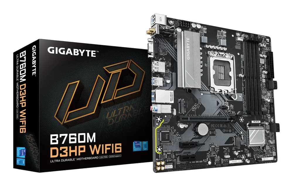 Placa de baza GIGABYTE B760M D3HP WIFI6 "B760M D3HP WIFI6"