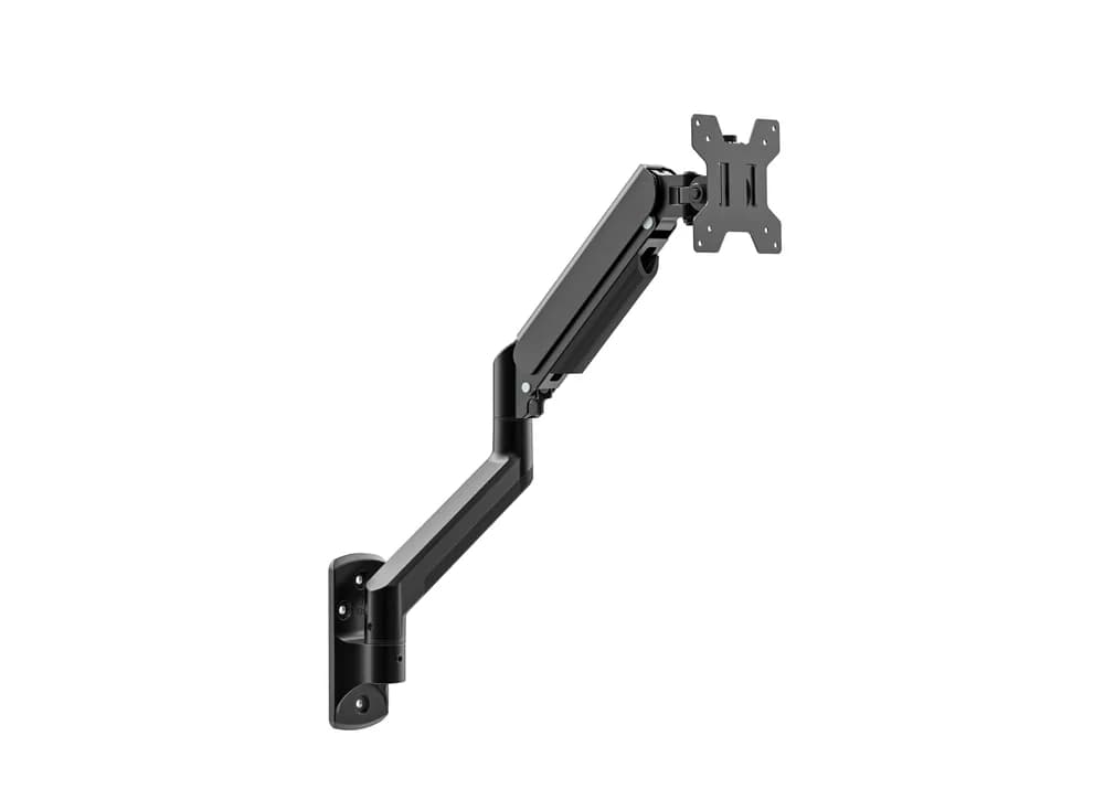 Suport monitor de perete gas spring Blackmount MNA601, 17-32", max.10kg, otel, negru