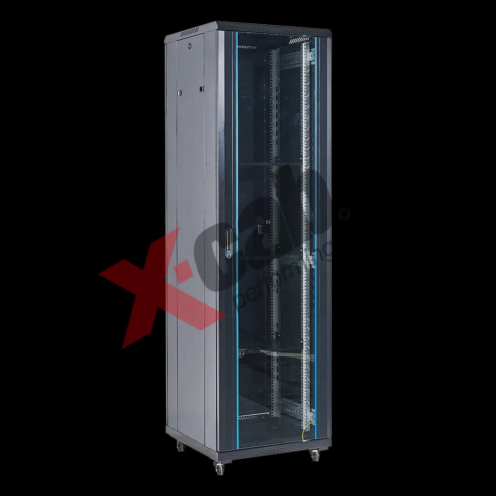 Cabinet metalic de podea 19", tip rack stand alone, 32U 600x800 mm, Xcab S "Xcab-32U6080S"