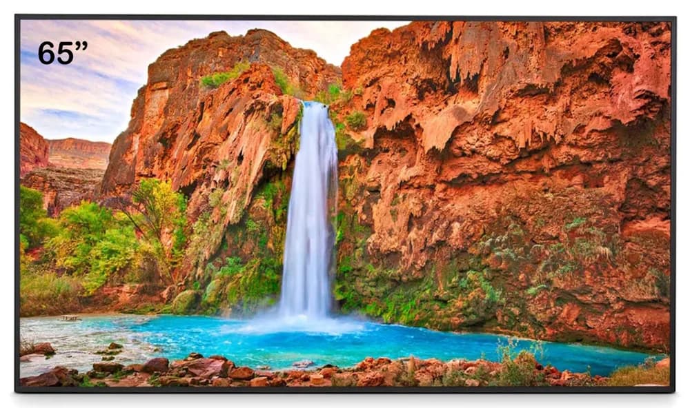 Display LED 65" NEC MultiSync® ME652, UHD, IPS with Direct LED backlights, 450 cd/m², 18/7, media player, Android 13