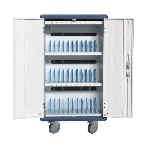 Techly I-CABINET Statie de incarcare mobil pentru 30 dispozitive Laptop / Tableta Varianta 220V