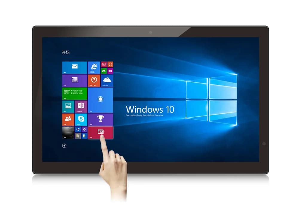Display LED 21.5" Touch ELC THD2151, rezolutie 1920x1080, contrast 1000:1, 250cd/m2, negru, fara sistem operare