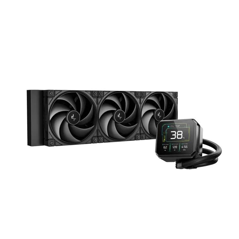 Cooler Procesor DeepCool Spartacus 360, Lichid, 12 cm, 3 ventilatoare, aRGB