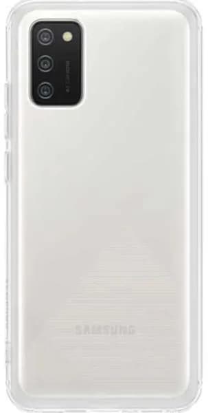 HUSA Smartphone Samsung, pt Galaxy A02s, tip back cover (protectie spate), plastic, ultrasubtire, transparent, "EF-QA026TTEGEU"