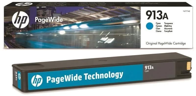 Cartus HP 913A, Cyan
