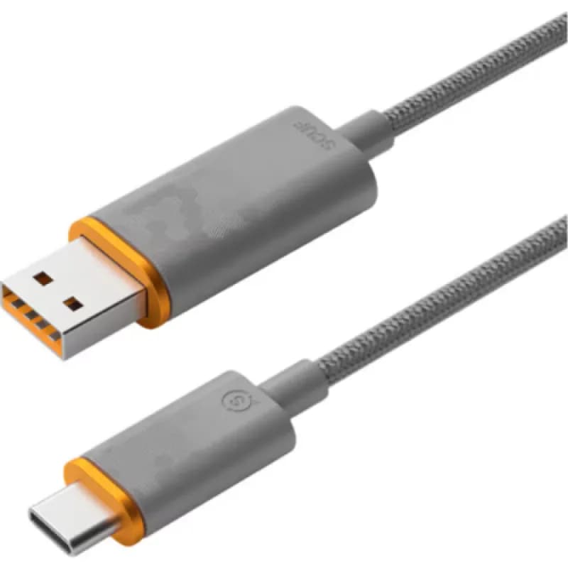 Cablu USB-C SCUF, 2m, Gri deschis
