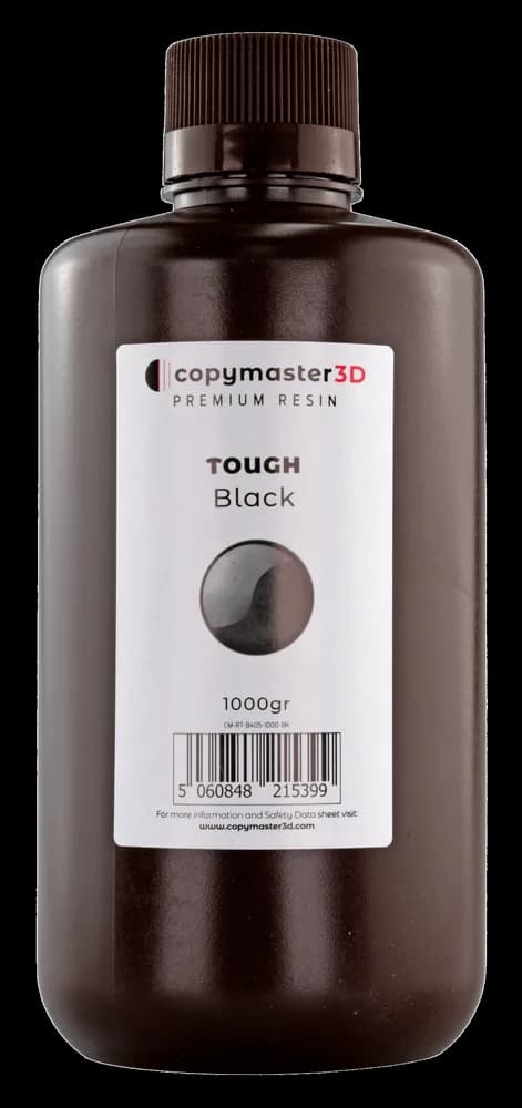 Rășină 3D Copymaster3D Tough UV ABS Like – 1 kg – Black