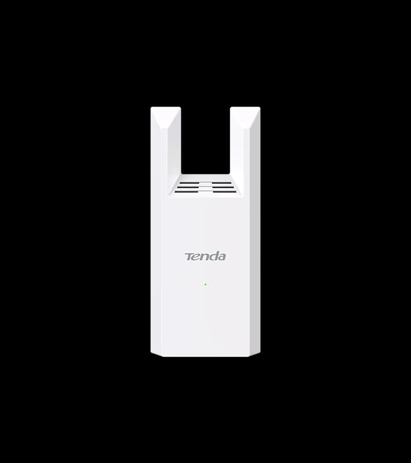 RANGE EXTENDER TENDA wireless, AC1200 Dual-Band, 1200 Mbps, 1 port RJ-45 Gigabit, antena externa x 2, 2.4 /5 GHz, "A18 Pro"