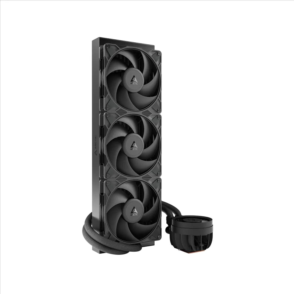 COOLER Arctic "Liquid Freezer III Pro 420", skt. LGA1851, LGA 1700, AM4, AM5, racire cu lichid, 3 x 140mm P14 Pro, 800 - 2800 RPM, negru "ACFRE00181A"