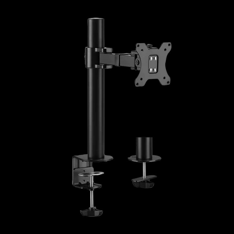 SUPORT de birou LOGILINK, pt 1 TV/monitor plat, diag. max 32 inch, rotatie, inclinare, verticala, max 9 Kg, negru, "BP0104"