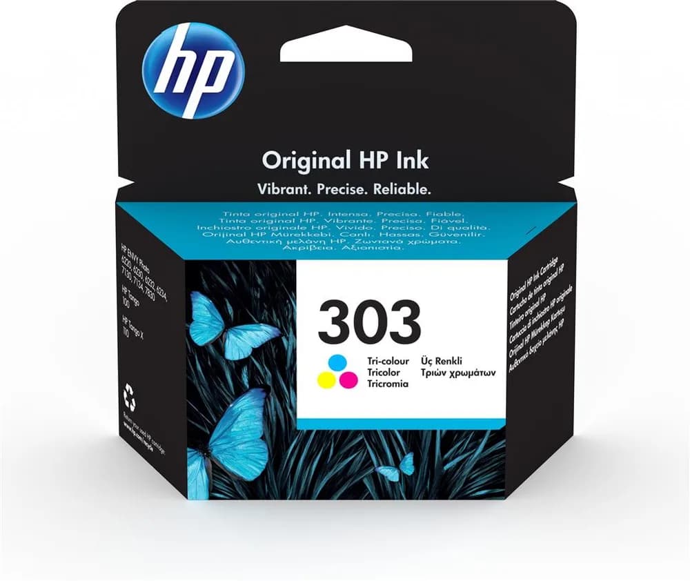 Cartus Cerneala Original HP Color, nr.303, pentru Envy Inspire 7200|7900, 165, "T6N01AE"