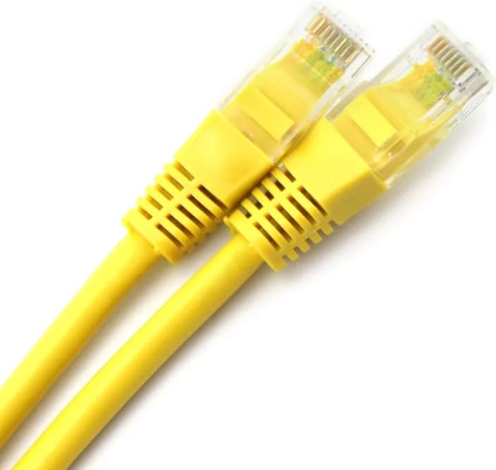 PATCH CORD UTP SPACER Cat5e, cupru-aluminiu, 1 m, galben, AWG26, "SP-PT-CAT5-1M-Y"