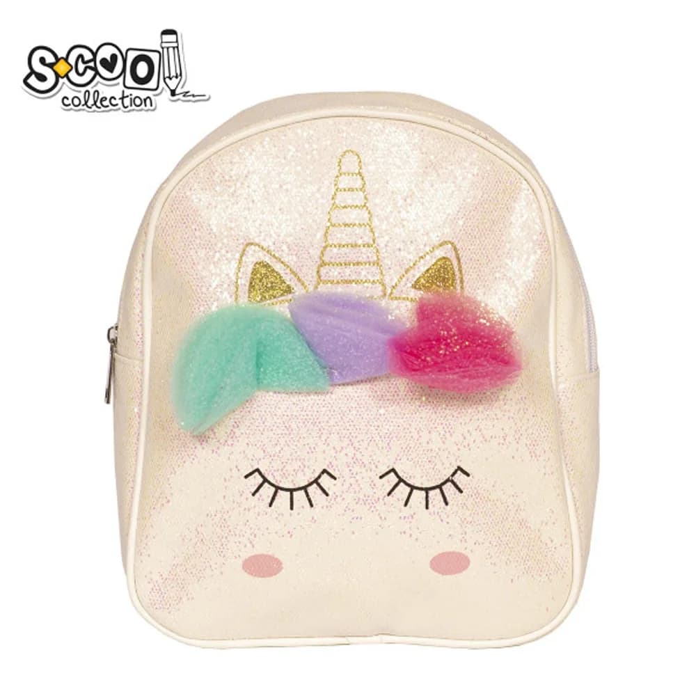 Ghiozdan gradinita Glitter, 20x26x10 cm, UNICORN - S-COOL