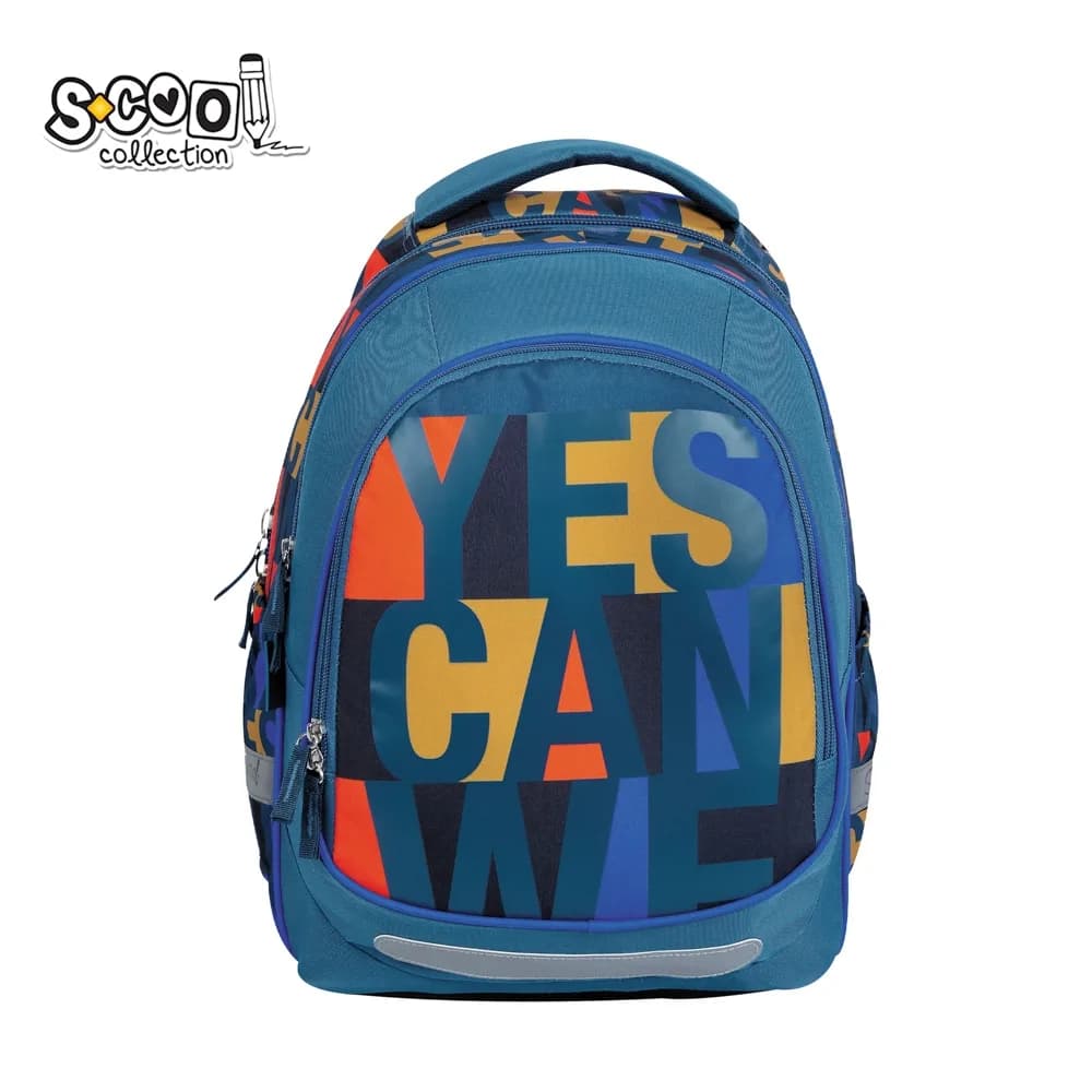 Ghiozdan anatomic light, 41x28x17 cm, YES WE CAN - S-COOL