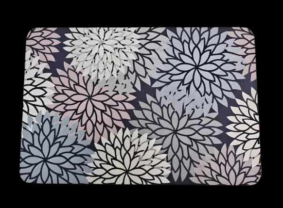 Covoras printat 40x60 Bloom, cauciuc antialunecare