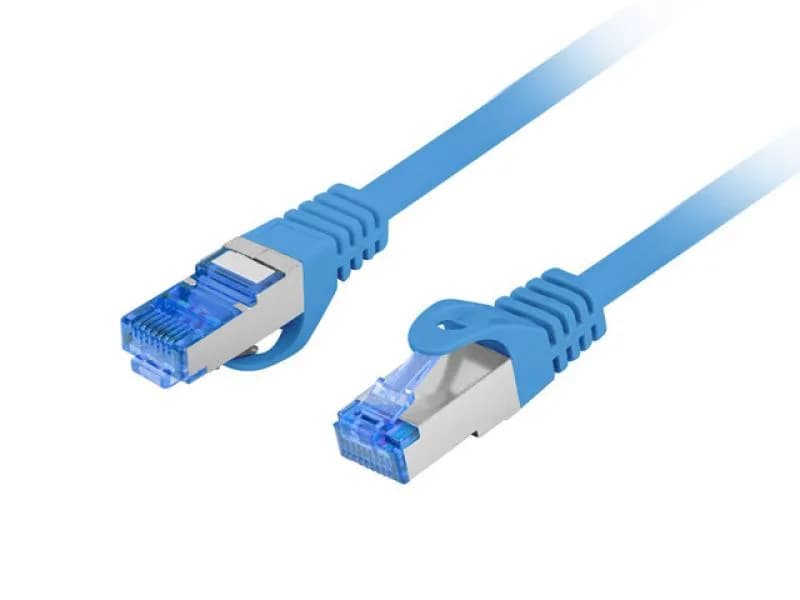 Patch cord Cat.6A S/FTP LSZH CCA, lungime 15 m, AWG 26, bl