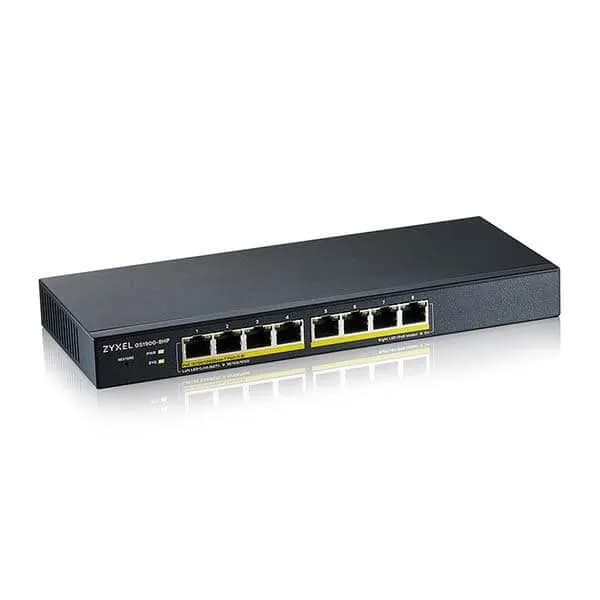 ZYXEL GS1900-8HP 8PORT GBE L2 POE SWITCH, "GS1900-8HP-EU0103F"