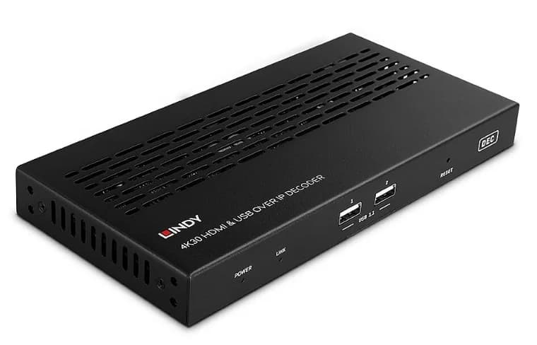Sistem 4K30 HDMI și USB peste IP - Decodor, Lindy 38397