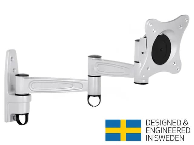 Suport TV perete brat lung flexibil 360°, Multibrackets MB-3268, diagonala 15''-32''(38cm-81cm), max.15 kg, cu lacat