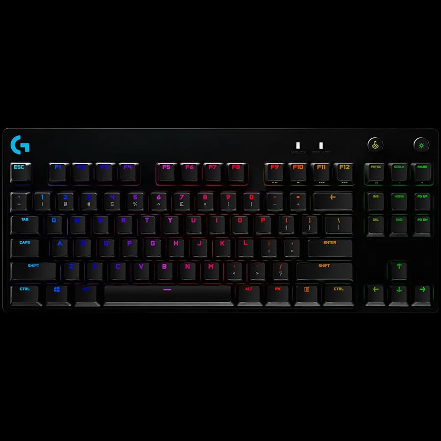 TASTATURI Logitech - gaming G PRO X TKL LIGHTSPEED Mechanical Gaming Keyboard - BLACK - US INTL - TACTILE "920-012136"