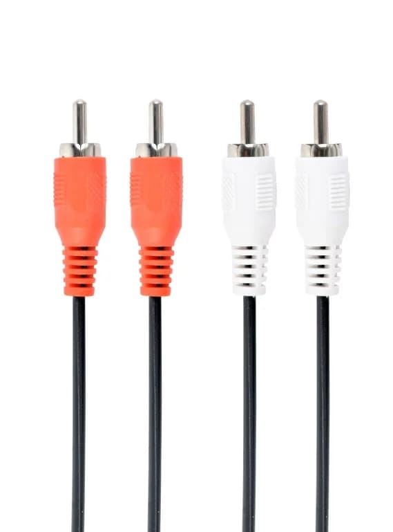 CABLU audio GEMBIRD stereo (2 x RCA la 2 x RCA), 1.8m "CCA-2R2R-6"