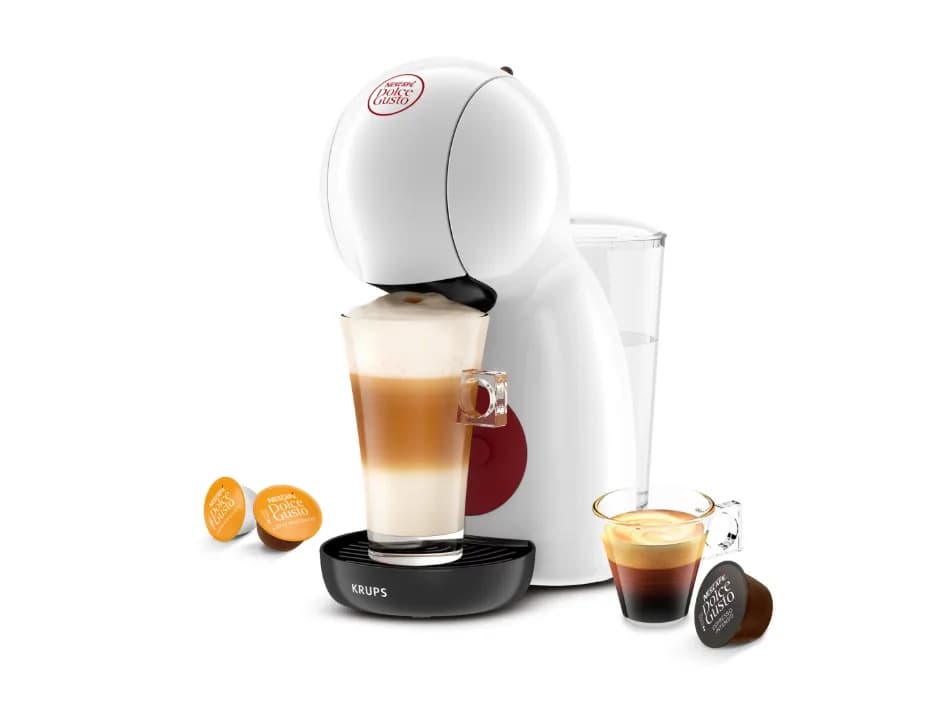 Espressor cu capsule KRUPS Dolce Gusto Piccolo XS KP1A3110, 0.8l, 1600W, 15 bar, alb-negru