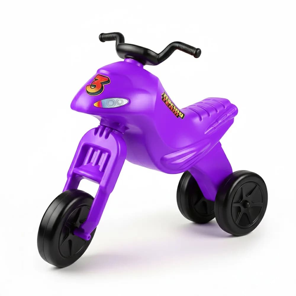 Motocicleta fara pedale, mov - ROBENTOYS