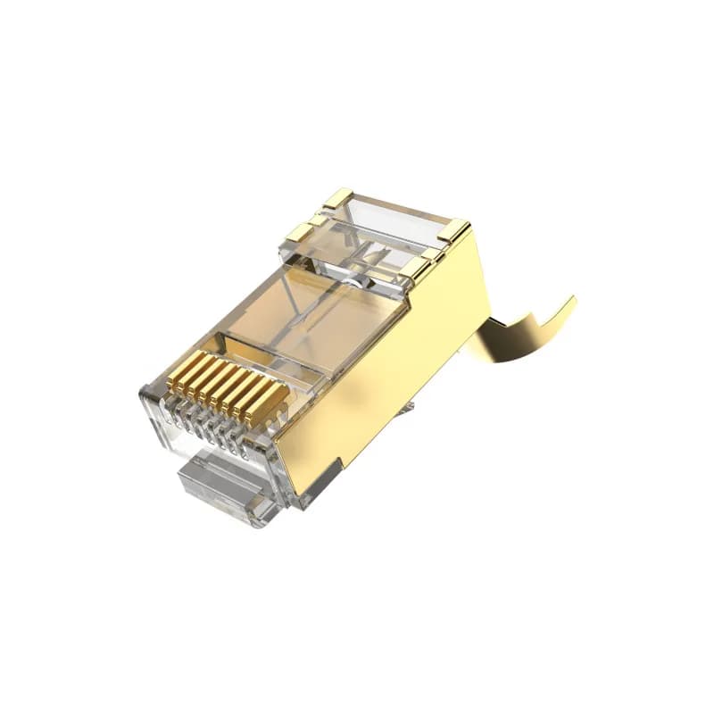 Mufe RJ-45 FTP Vention, Cat. 8, 10 buc per set, auriu, "IDHR0-10" - 6922794746411