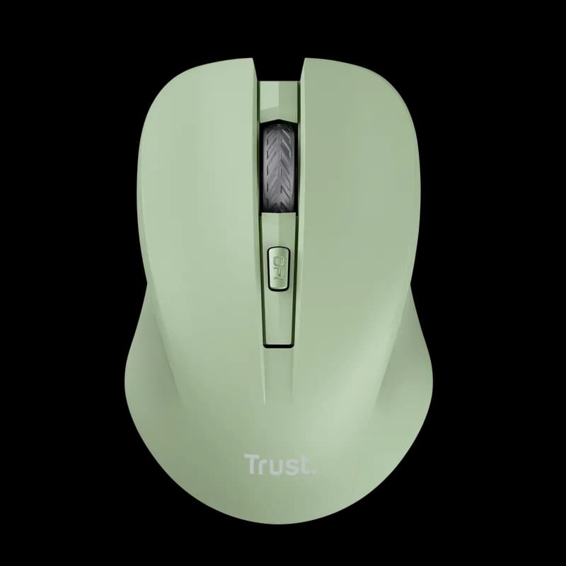 Mouse Wireless Trust Mydo, 1800 dpi, verde