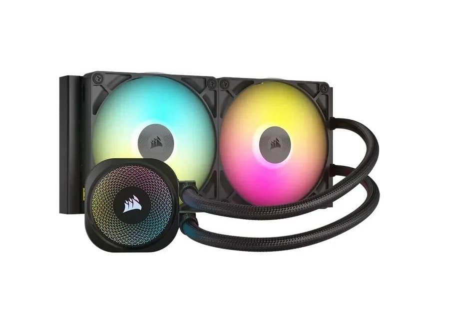 Cooler Procesor CORSAIR iCUE LINK TITAN RX RGB, Lichid, 14 cm, 2 ventilatoare, aRGB