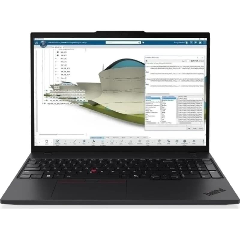 Laptop Workstation Lenovo ThinkPad P16s Gen 4, cu procesor Intel Core Ultra 5 225H, 16'' IPS, 32 GB DDR5, 1 TB, NVIDIA RTX PRO 500, 6GB GDDR7, Windows 11 Pro