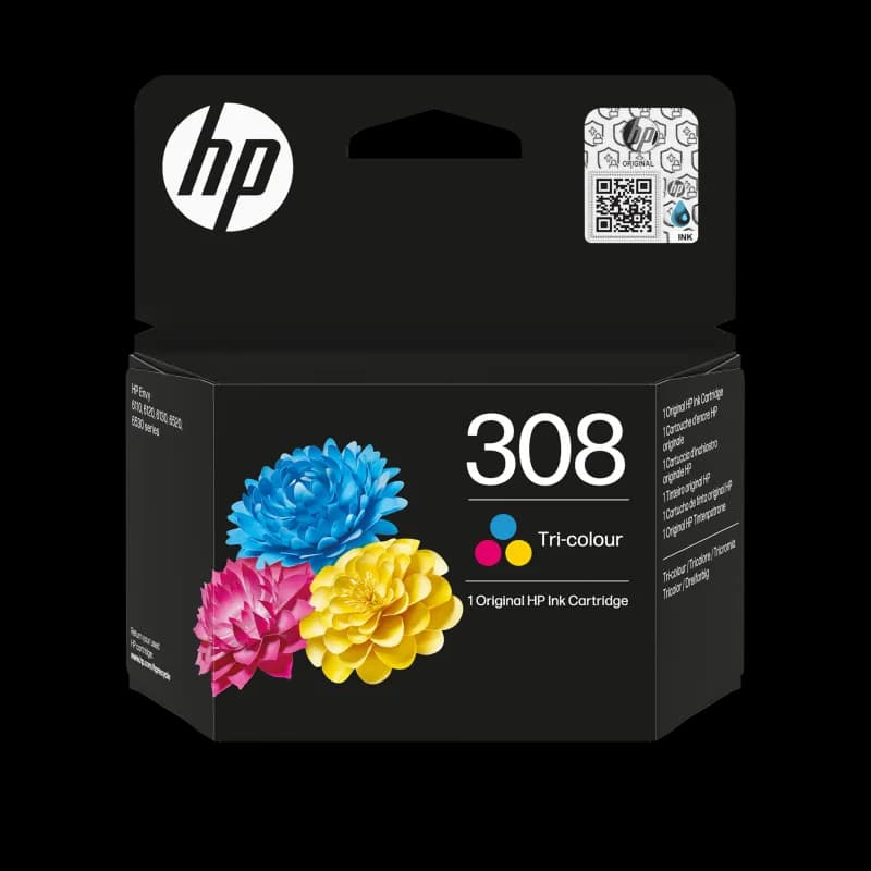 Cartus HP 308 Tri-color Original, Cyan, Magenta, Yellow