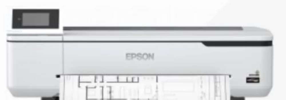 Plotter Epson Surecolor SC-T3100, Imprimanta large format 24" (A1 ) in 4 culori, rezolutie maxima de listare 2.400 x 1.200 dpi, Cerneala Epson Ultrachrome XD aqueous pigment ink, grosime hartie 0,05mm - 0,27 mm interfata: USB 3.0, Retea, WI-FI, Touchscreen color 10.9 cm, memorie imprimanta 1GB