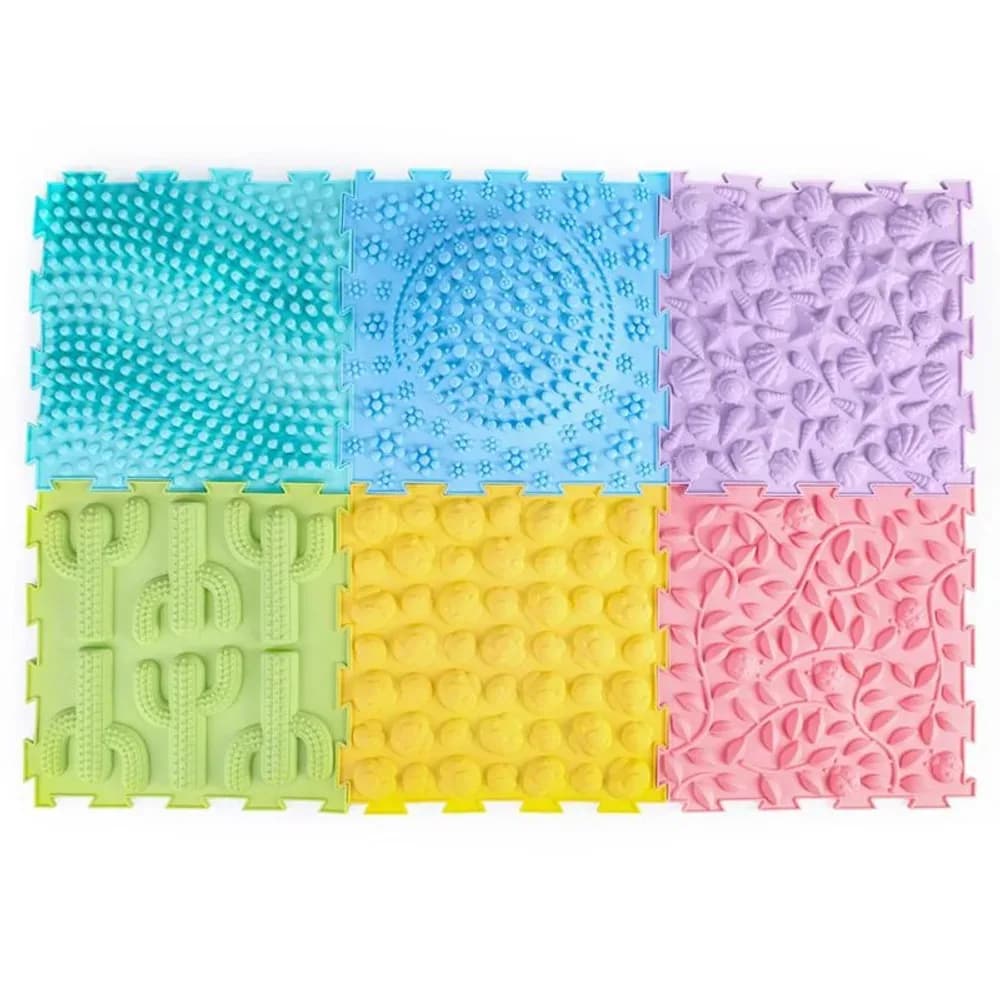 Puzzle de Podea cu Masaj – 6 Plăci