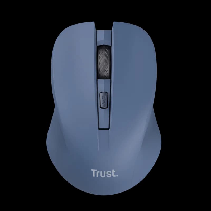 Mouse Wireless Trust Mydo, 1800 dpi, Albastru